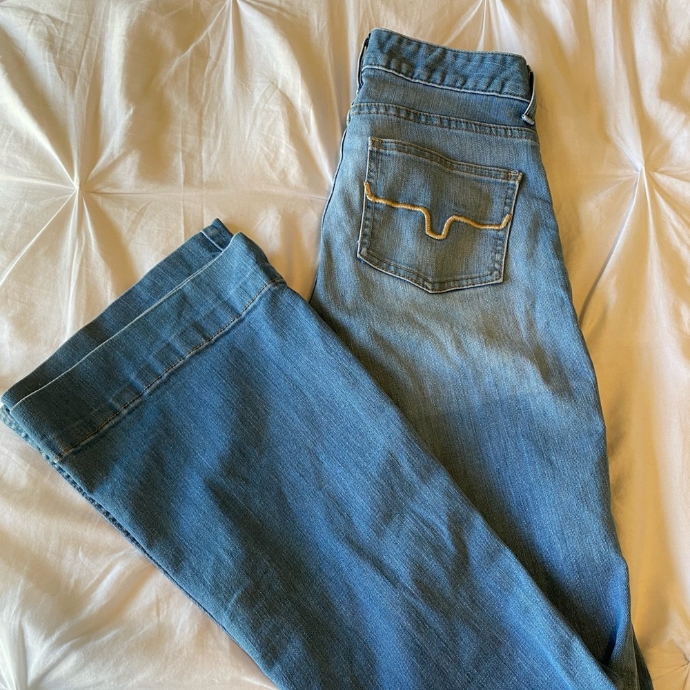 Kimes Ranch Blue Flare Jeans